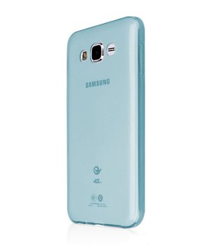 CaseUp Samsung Galaxy ON7 Kılıf Transparent Soft Mavi