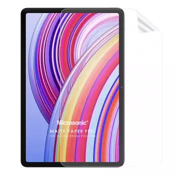 Microsonic Xiaomi Redmi Pad Pro Paper Feel Kağıt Dokulu Mat Ekran Koruyucu