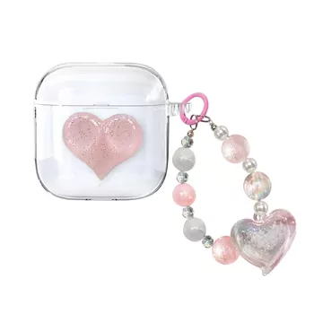 Microsonic Airpods 4.Nesil / ANC Kılıf Figure Series LoveWave Pembe