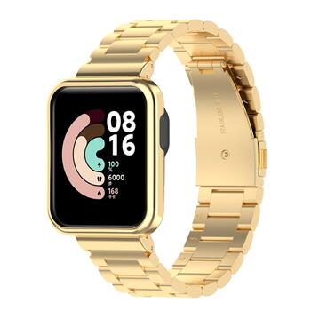 Microsonic Xiaomi Poco Watch Metal Stainless Steel Kordon Gold