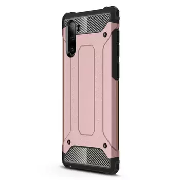 Microsonic Samsung Galaxy Note 10 Kılıf Rugged Armor Rose Gold