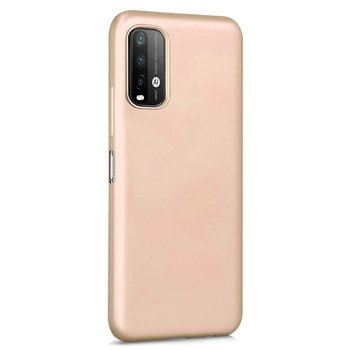 Microsonic Xiaomi Redmi Note 9 4G Kılıf Matte Silicone Gold