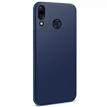 Microsonic Matte Silicone Asus Zenfone 5 (6.2'') ZE620KL Kılıf Lacivert