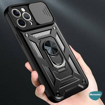 Microsonic Realme C15 Kılıf Impact Resistant Siyah