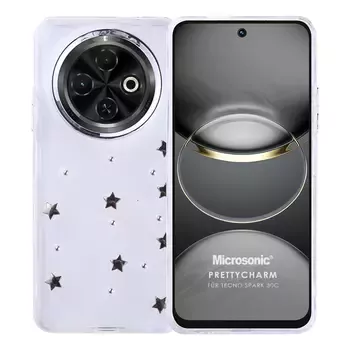 Microsonic TECNO Spark 30C 4G Kılıf PrettyCharm Star