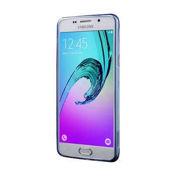 CaseUp Samsung Galaxy A3 2016 Kılıf Transparent Soft Mavi