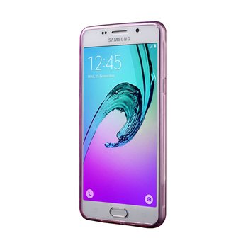 CaseUp Samsung Galaxy A3 2016 Kılıf Transparent Soft Pembe