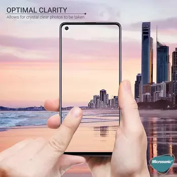 Microsonic Oppo Reno 7 4G Kamera Lens Koruma Camı V2 Siyah