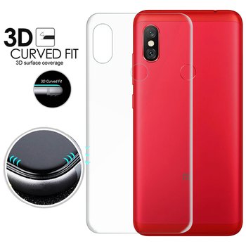 Microsonic Xiaomi Redmi Note 6 Pro Kavisli Ekran Koruyucu Film Seti - Ön ve Arka