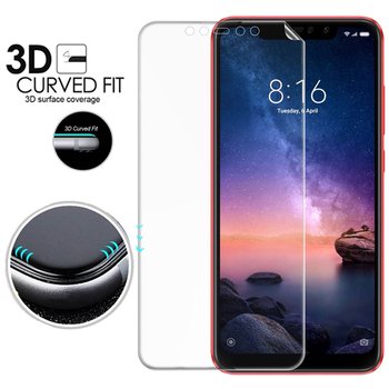 Microsonic Xiaomi Redmi Note 6 Pro Kavisli Ekran Koruyucu Film Seti - Ön ve Arka