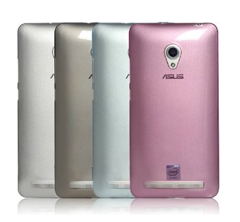 Microsonic Asus Zenfone 5 Kılıf Transparent Soft Pembe