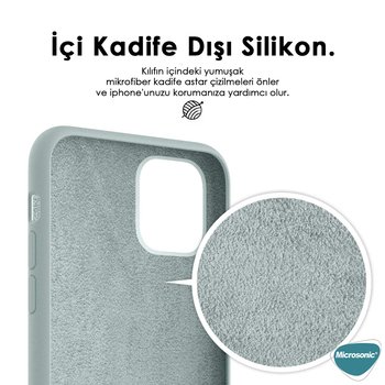 Microsonic Apple iPhone 13 Pro Max Kılıf Groovy Soft Turkuaz