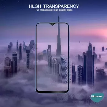 Microsonic Oppo A38 Tam Kaplayan Temperli Cam Ekran Koruyucu Siyah
