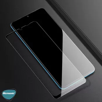 Microsonic Oppo A38 Tam Kaplayan Temperli Cam Ekran Koruyucu Siyah