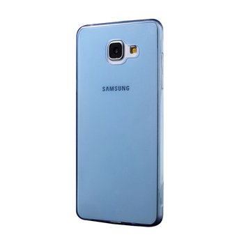 CaseUp Samsung Galaxy A5 2016 Kılıf Transparent Soft Mavi