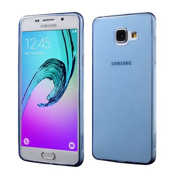 CaseUp Samsung Galaxy A5 2016 Kılıf Transparent Soft Mavi