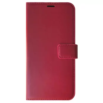Microsonic Apple iPhone 16e Kılıf Delux Leather Wallet Kırmızı