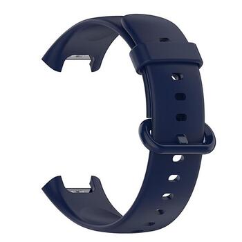Microsonic Xiaomi Poco Watch Kordon, Silicone Sport Band Lacivert