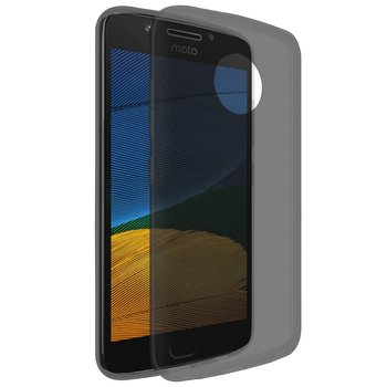 Microsonic Motorola Moto G5 Kılıf Transparent Soft Siyah