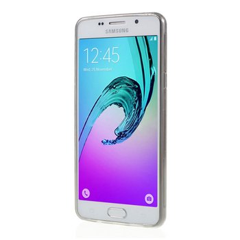 CaseUp Samsung Galaxy A7 2016 Kılıf Transparent Soft Siyah