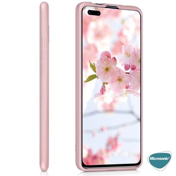 Microsonic Huawei Mate 40 Pro Kılıf Matte Silicone Siyah