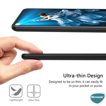 Microsonic Huawei Mate 40 Pro Kılıf Matte Silicone Mor