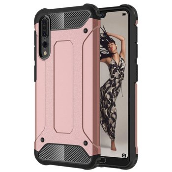 Microsonic Huawei P20 Pro Kılıf Rugged Armor Rose Gold