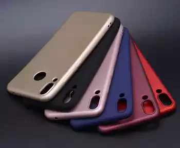 Microsonic Matte Silicone Asus Zenfone 5 (6.2'') ZE620KL Kılıf Mor