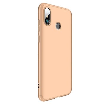 Microsonic Xiaomi Redmi S2 Kılıf Double Dip 360 Protective AYS Gold