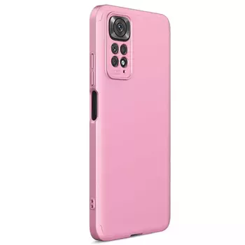 Microsonic Xiaomi Redmi Note 11 Pro 5G Kılıf Double Dip 360 Protective AYS Rose Gold