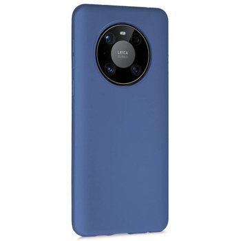 Microsonic Huawei Mate 40 Pro Kılıf Matte Silicone Lacivert