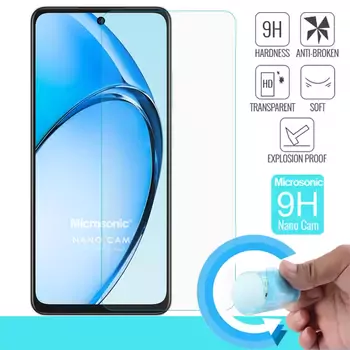 Microsonic Oppo A60 Nano Glass Cam Ekran Koruyucu