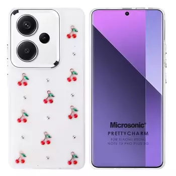 Microsonic Xiaomi Redmi Note 13 Pro Plus 5G Kılıf PrettyCharm Cherry