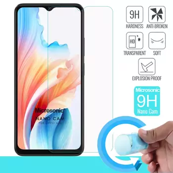 Microsonic Oppo A38 Nano Glass Cam Ekran Koruyucu
