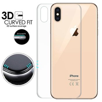 Microsonic Apple iPhone XS Max Kavisli Ekran Koruyucu Film Seti - Ön ve Arka