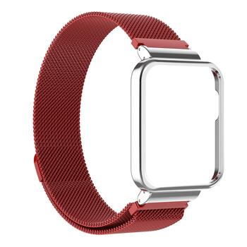 Microsonic Xiaomi Poco Watch Milanese Loop Kordon Kırmızı