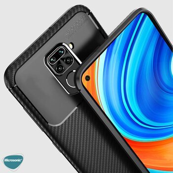 Microsonic Xiaomi Redmi Note 9 Kılıf Legion Series Lacivert