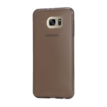 CaseUp Samsung Galaxy S7 Kılıf Transparent Soft Siyah