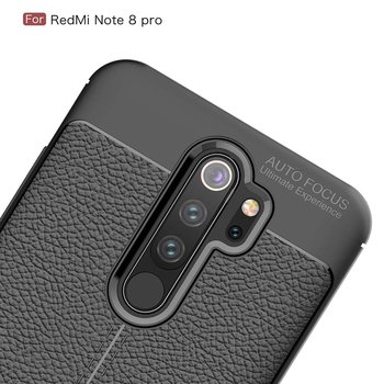 CaseUp Xiaomi Redmi Note 8 Pro Kılıf Niss Silikon Siyah