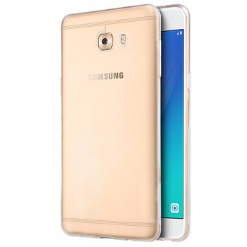 Microsonic Samsung Galaxy C5 Pro Kılıf Transparent Soft Beyaz