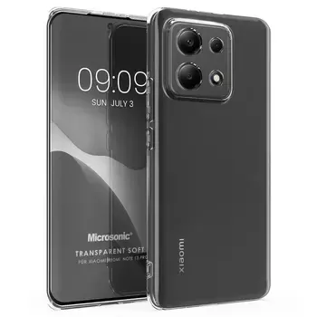 Microsonic Xiaomi Redmi Note 13 Pro 5G Kılıf Transparent Soft Şeffaf