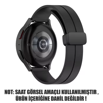 Microsonic Huawei Watch 5 46mm Kordon Ribbon Line Yeşil