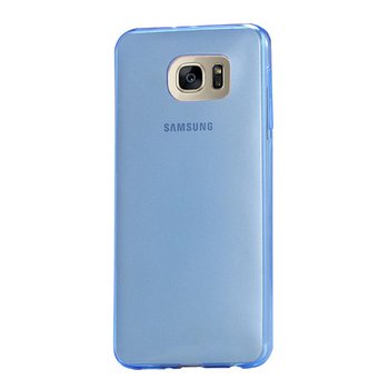 CaseUp Samsung Galaxy S7 Kılıf Transparent Soft Mavi