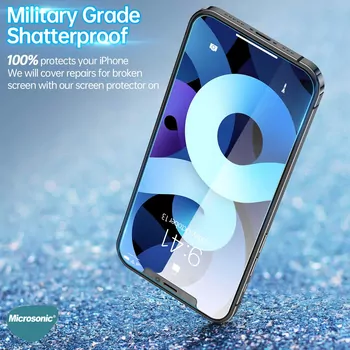 Microsonic Apple iPhone 16 Pro Max Tempered Glass Cam Ekran Koruyucu