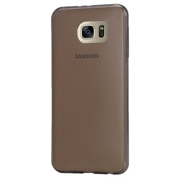 CaseUp Samsung Galaxy S7 Edge Kılıf Transparent Soft Siyah