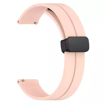 Microsonic Huawei Watch 5 46mm Kordon Ribbon Line Pembe
