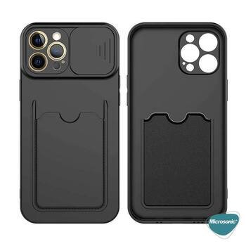 Microsonic Apple iPhone 7 Plus Kılıf Inside Card Slot Koyu Yeşil