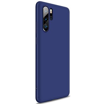 Microsonic Huawei P30 Pro Kılıf Double Dip 360 Protective AYS Lacivert