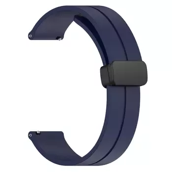 Microsonic Huawei Watch 5 46mm Kordon Ribbon Line Lacivert