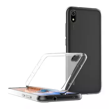 Microsonic Xiaomi Redmi 7A Kılıf Transparent Soft Beyaz